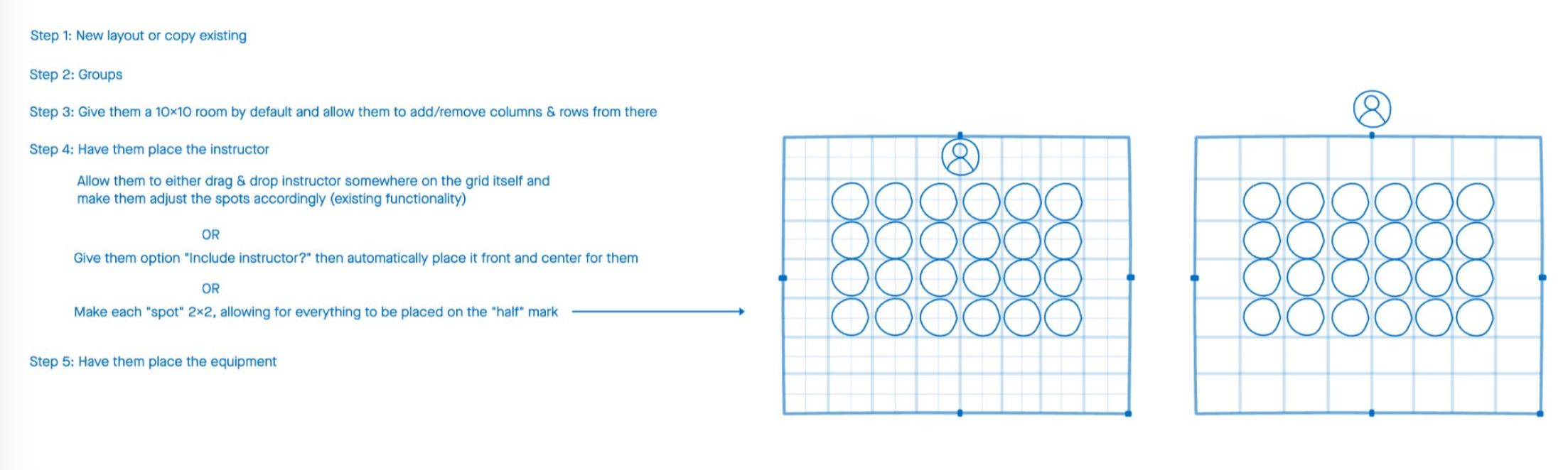 Room builder discovery explorations